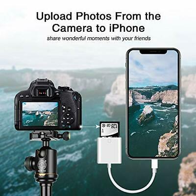 SD Memory Card Reader iPhone iPad Camera Trail Adapter Support System Portable - Fresh Stock Dated February 2026