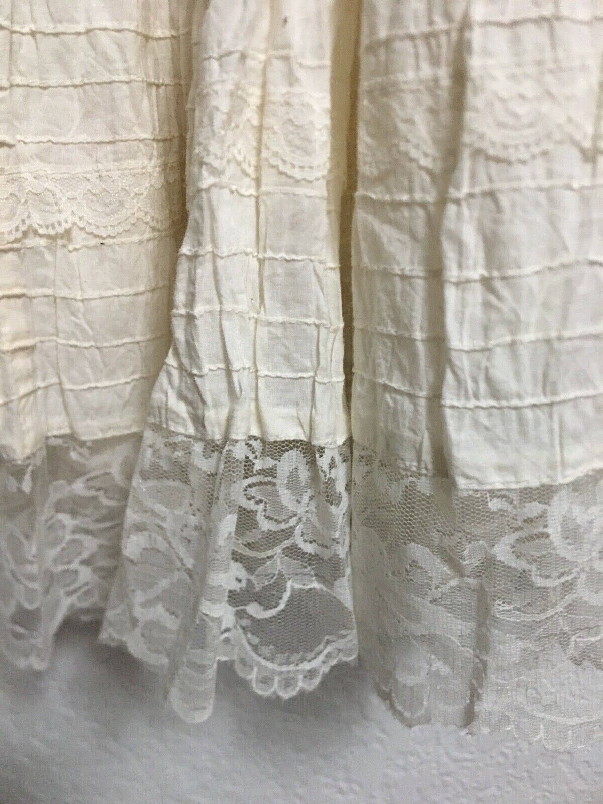 NEW  Size- M Karma Highway Cotton Skirt Embroidered Sequins Lace Full - Fresh Stock Dated February 2026