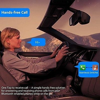 Bluetooth Handsfree Car Kit AUX 3.5mm Jack for Car Speaker FM Radios iPhone 7 6S - Fresh Stock Dated December 2025