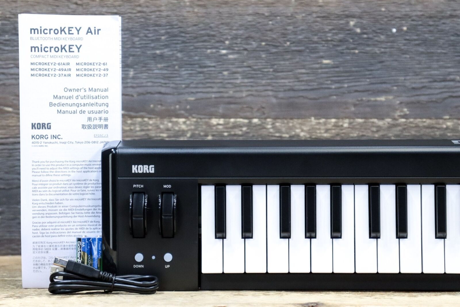Korg microKEY Air-49 Bluetooth MIDI Keyboard 49-Key USB Controller w/Box #012669 - Fresh Stock Dated February 2026