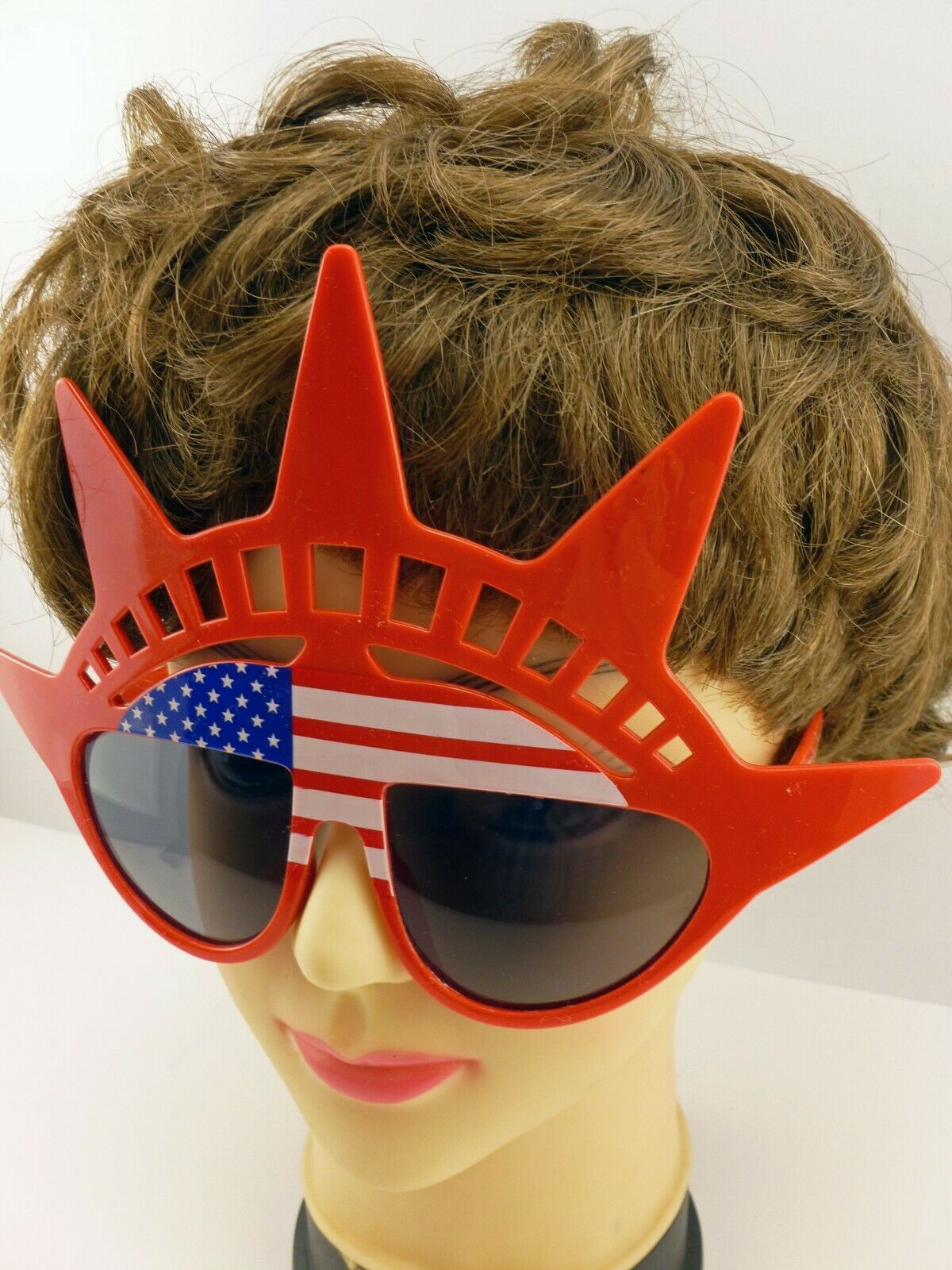 Patriotic Statue of Liberty American Sun Glasses Lot of 4 - Fresh Stock Dated December 2025