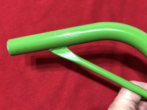GREEN STAMPED TIOGA BRACED LAY BACK SEAT POST OLD SCHOOL BMX - Fresh Stock Dated December 2025