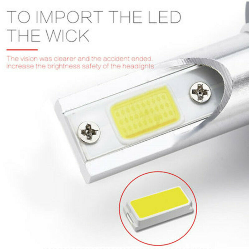 For Suzuki Boulevard M109R C50T C90T M50 M90 S40 S83 2PCS LED Headlight H4 6000K - Fresh Stock Dated February 2026