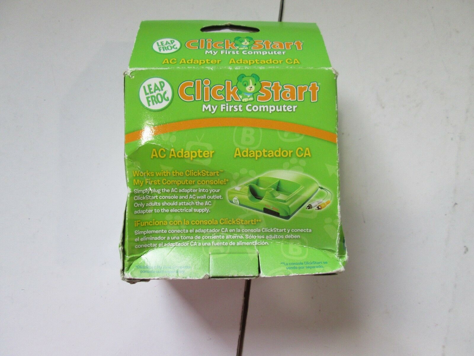 LeapFrog ClickStart MY First Computer AC Adapter BRAND NEW OEM - Fresh Stock Dated February 2026