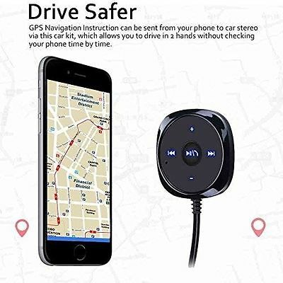 Bluetooth Handsfree Car Kit AUX 3.5mm Jack for Car Speaker FM Radios iPhone 7 6S - Fresh Stock Dated December 2025