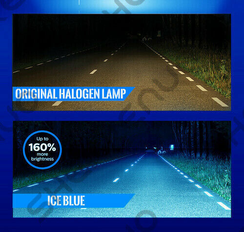 For Kawasaki Ninja ZX10R 2004-2005 11-2016 - 2x LED Headlight H7 Bulbs 8000K - Fresh Stock Dated March 2026