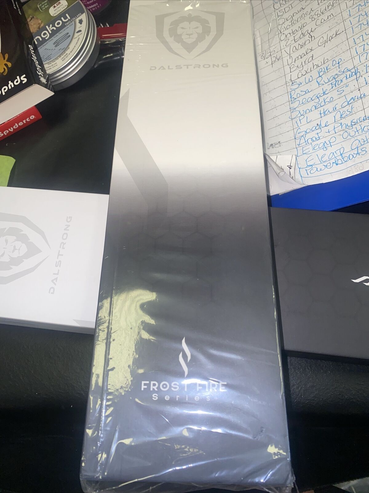 Dalstrong Frost Fire Series 8” Chef Knife w Honeycomb Handle Design Sheath - Fresh Stock Dated December 2025