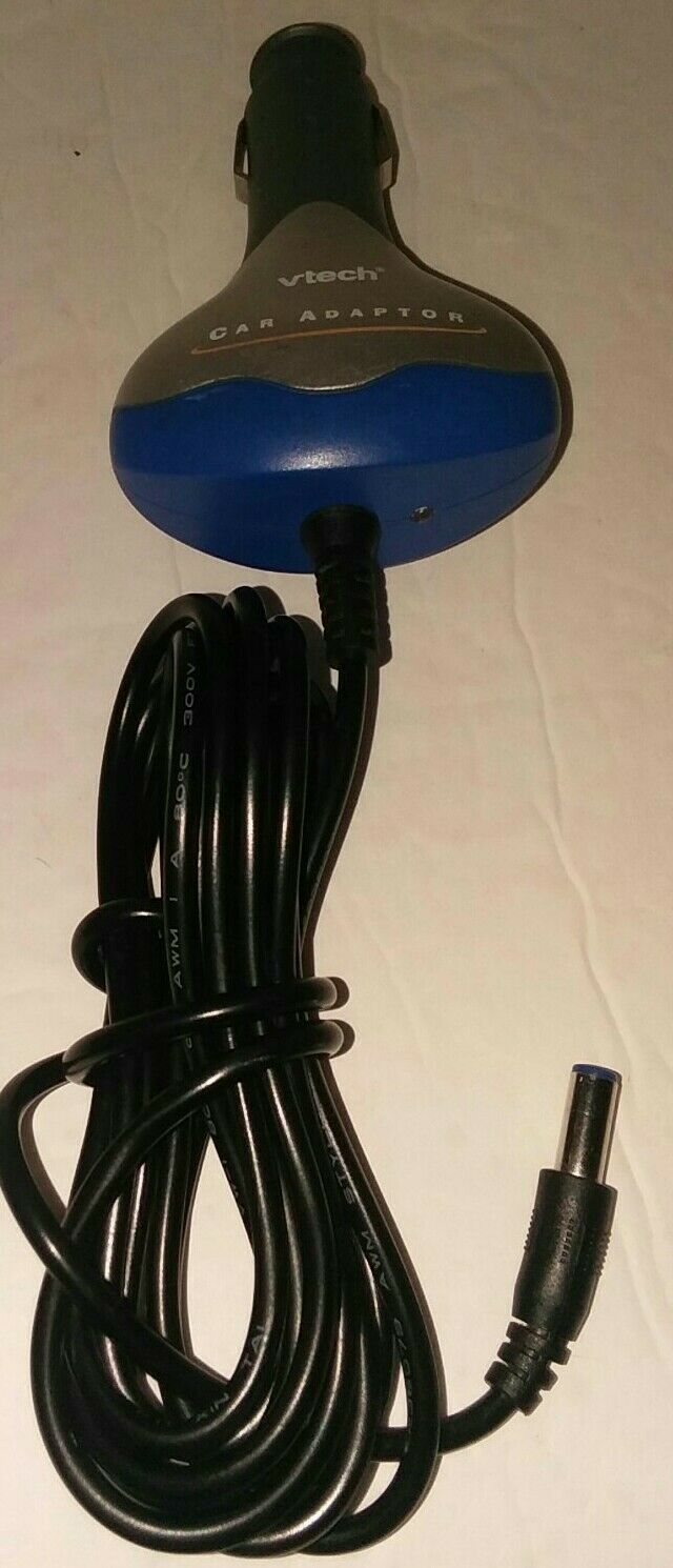 Vtech VSmile Pocket Car Adapter Power Cable Cord For Video Game Systems A8 - Fresh Stock Dated February 2026