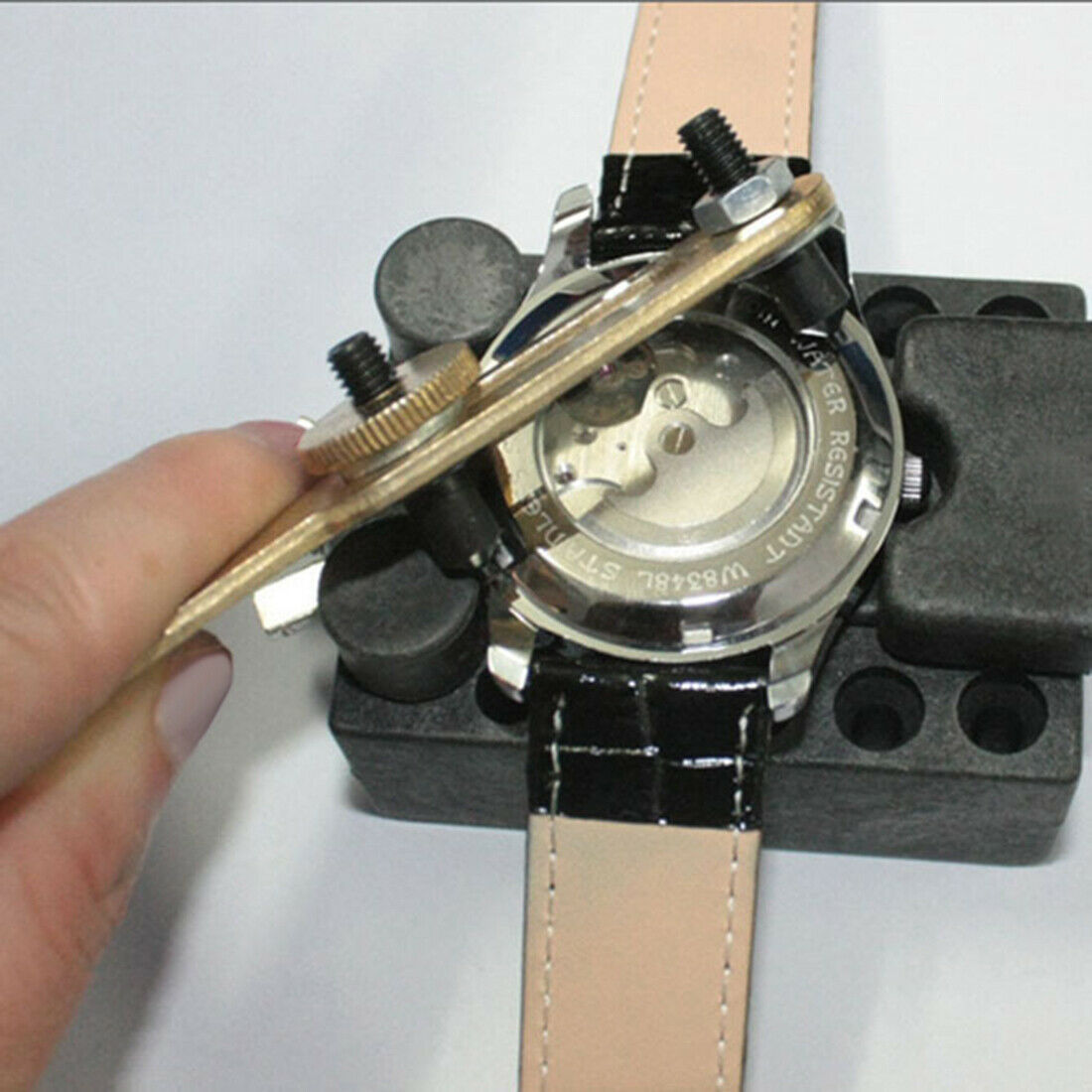 Watch Back Remover Tool Roung Pin Adjustable Case Opener for 40mm Watch Case - Fresh Stock Dated December 2025