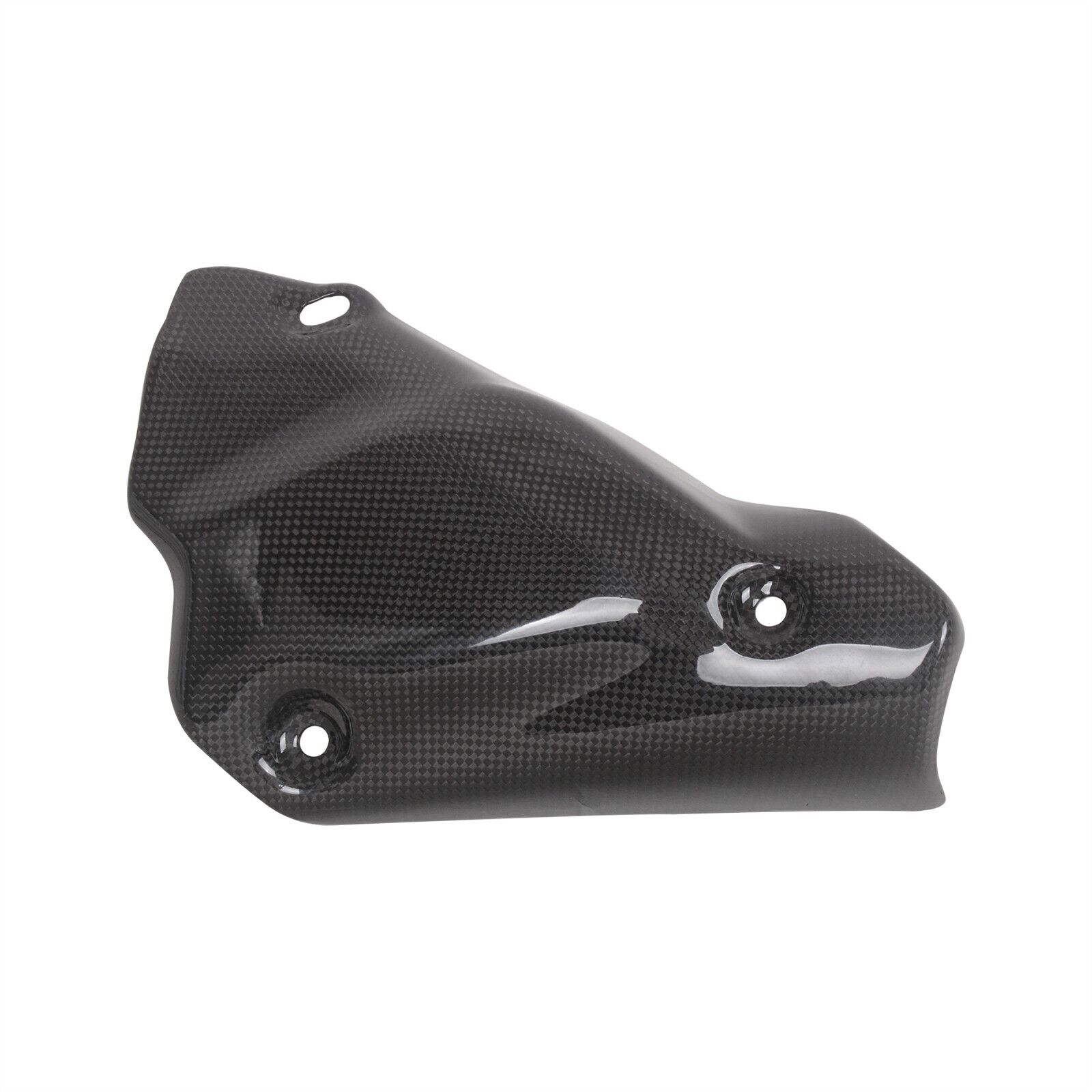 For Ducati 1098 1198 848 100% Carbon Fiber Exhaust Pipe Cover Heat Shield Gloss - Fresh Stock Dated February 2026