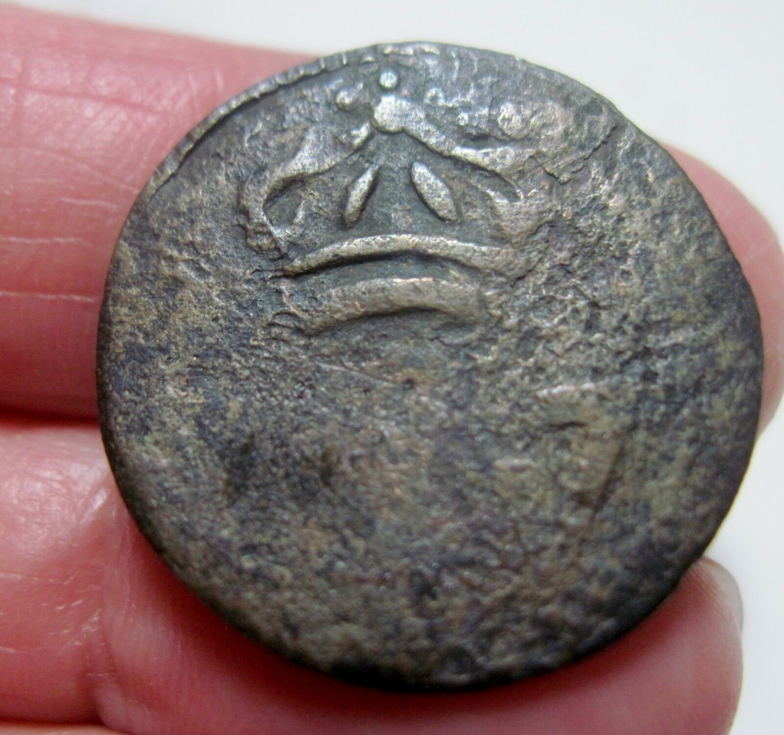 (1808-1822) DOMINICAN REPUBLIC (1/4 REAL)   -COLONIAL COINAGE     -- RARE-- - Fresh Stock Dated December 2025