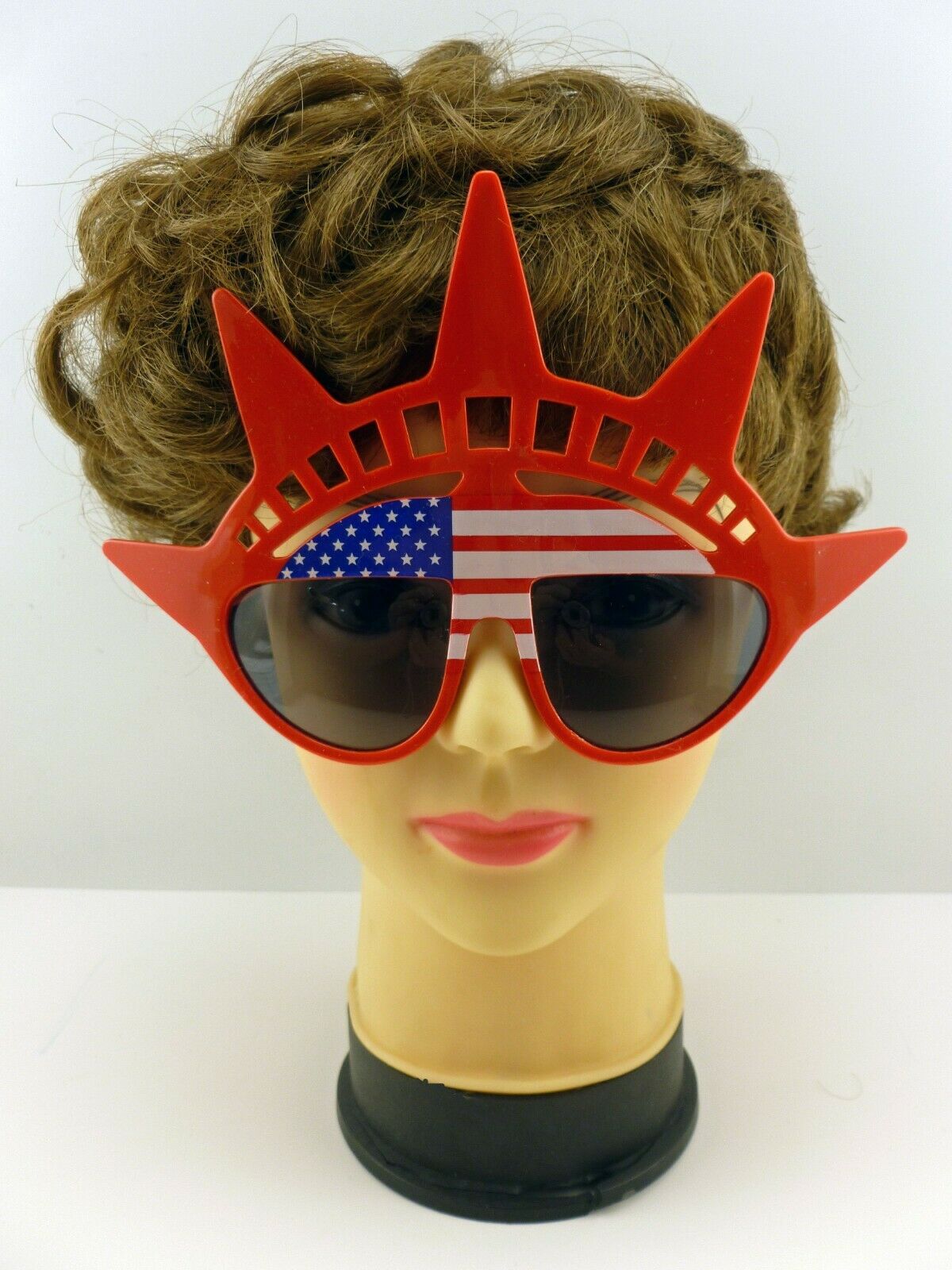 Patriotic Statue of Liberty American Sun Glasses Lot of 4 - Fresh Stock Dated December 2025