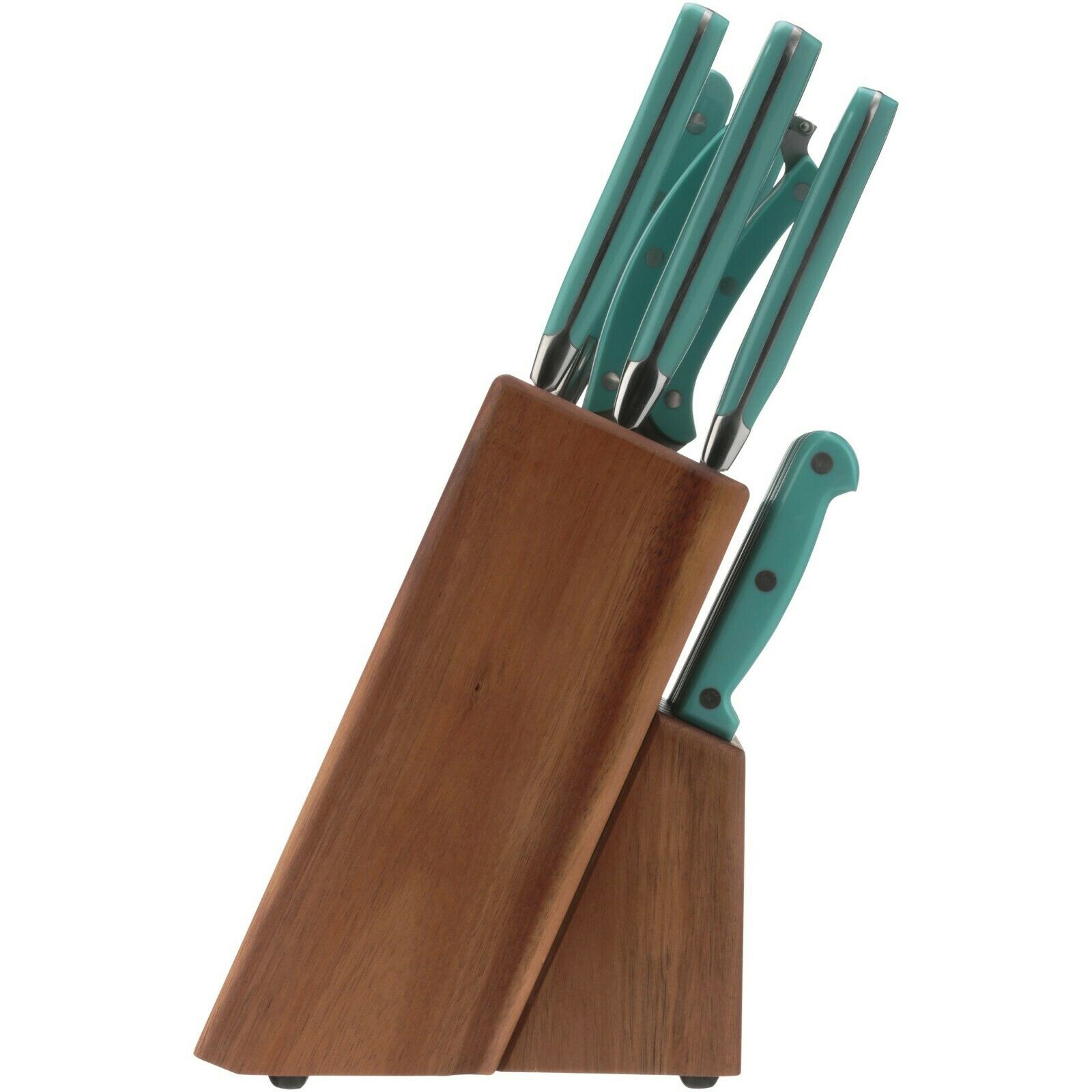 THE PIONEER WOMAN COWBOY RUSTIC 14-PIECE FORGED CUTLERY KNIFE BLOCK SET - Fresh Stock Dated December 2025