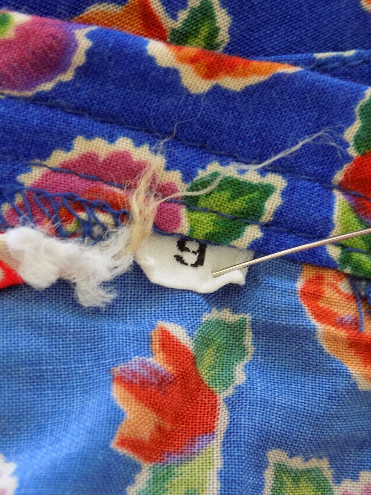 Vtg. Bombacha for ESPRIT DE CORP Floral A Line Midi Skirt - Sz. 9 - Fresh Stock Dated February 2026