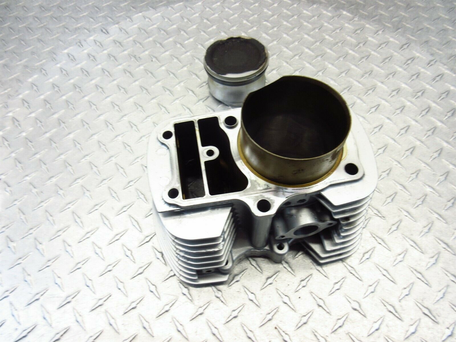 2003 99-07 Honda VT1100 Shadow Spirit OEM Rear Cylinder Barrel Jug Piston Lot - Fresh Stock Dated February 2026