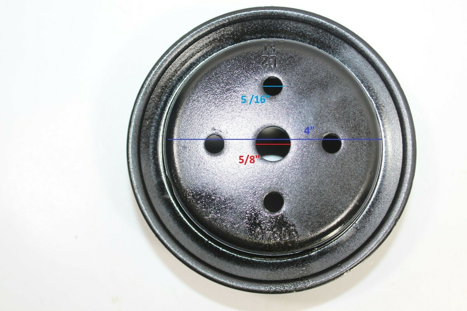 MerCruiser 4.3 5.0 5.7 V6 V8 Water Pump Pulley Triple Groove 90840 - Fresh Stock Dated February 2026