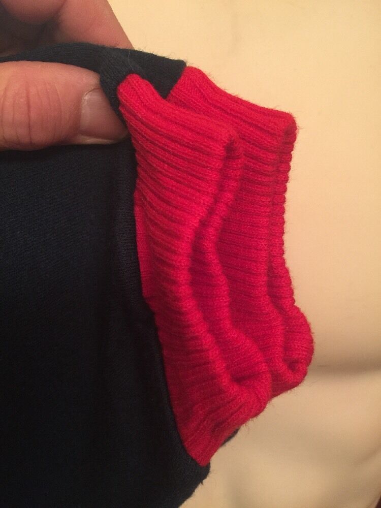 M Vintage FRENCH CYCLING JERSEY Red White Blue ACRYLIC Eroica Maillot Camiseta - Fresh Stock Dated December 2025