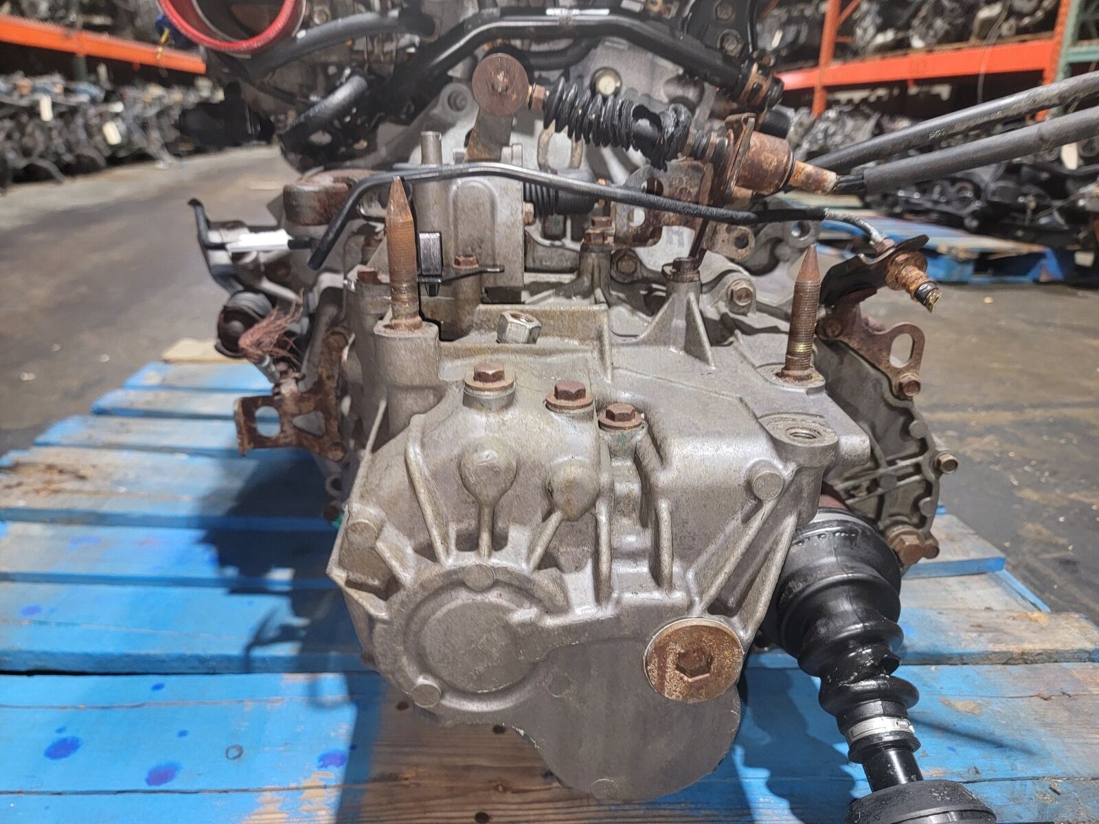 02-05 Honda Civic SI 2.0L Manual 5SPD Transmission K20A3 1711543 NRH3 - Fresh Stock Dated February 2026