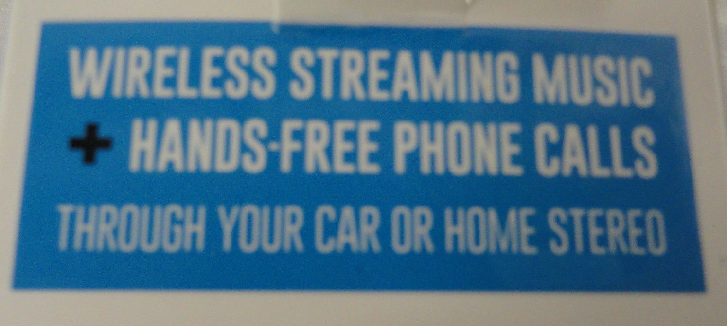 BLUETOOTH WIRELESS RECEIVER 3.5MM AUDIO STEREO MUSIC ADAPTER FOR STEREO OR CAR - Fresh Stock Dated February 2026