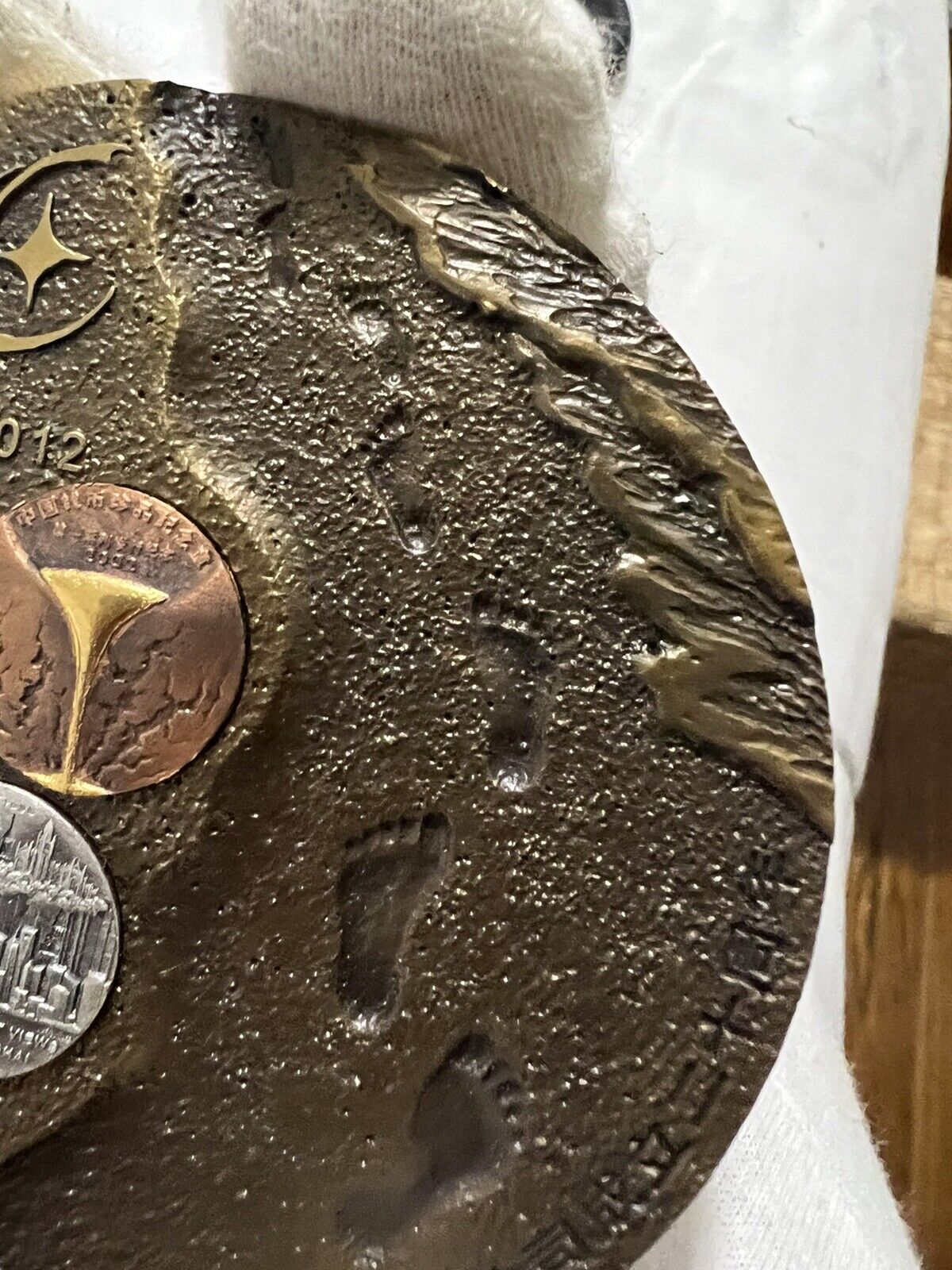 2012 the 20th ANNIV of Shanghai Shenquan Industry brass medal - Rare - Fresh Stock Dated February 2026