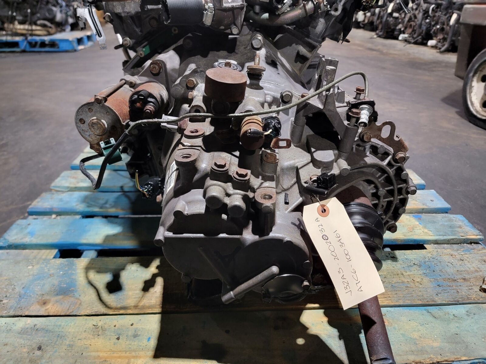 04-06 Acura TL 3.2L V6 Manual Transmission J32A3 2002032A ATC6 1003461 - Fresh Stock Dated February 2026