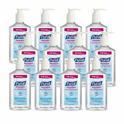 Purell Advanced Fruit Scent Gel Hand Sanitizer 12 oz. Pump Bottle 12 per Case - Fresh Stock Dated February 2026