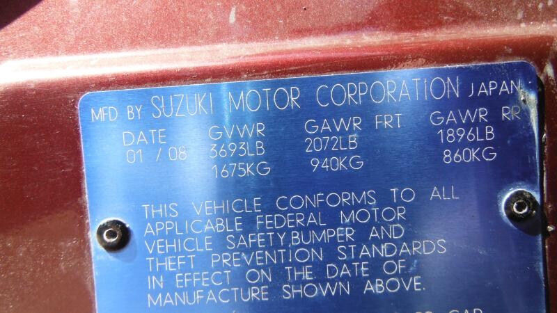 07 08 09 SUZUKI SX4 AUTOMATIC TRANSMISSION HTBK FWD 260471 - Fresh Stock Dated February 2026