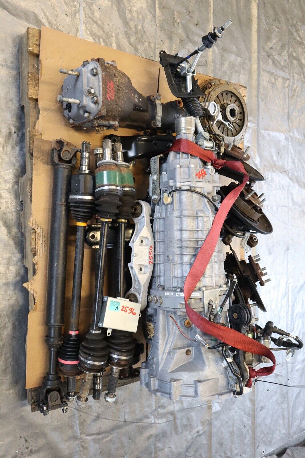 2016 SUBARU WRX STI SEDAN OEM 6SPD MANUAL TRANSMISSION SWAP KIT TY856UW9AA 120K - Fresh Stock Dated February 2026