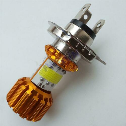 12V 80W Motorcycle LED Headlight Bulb H4 Type Lamp Bulb High/Low Beam Universal - Fresh Stock Dated February 2026