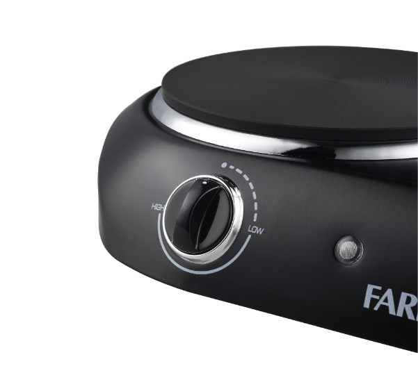 Farberware Royalty 1800 W Double Burner Black Electric Cooktop, 1 Each - Fresh Stock Dated February 2026