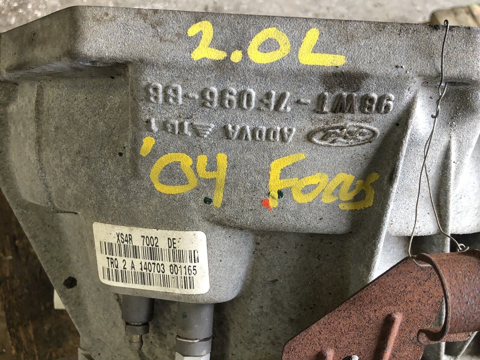 2000-2004 Ford Focus 4dr & wagon 2.0 SOHC 5 Speed Manual Transmission Transaxle - Fresh Stock Dated February 2026