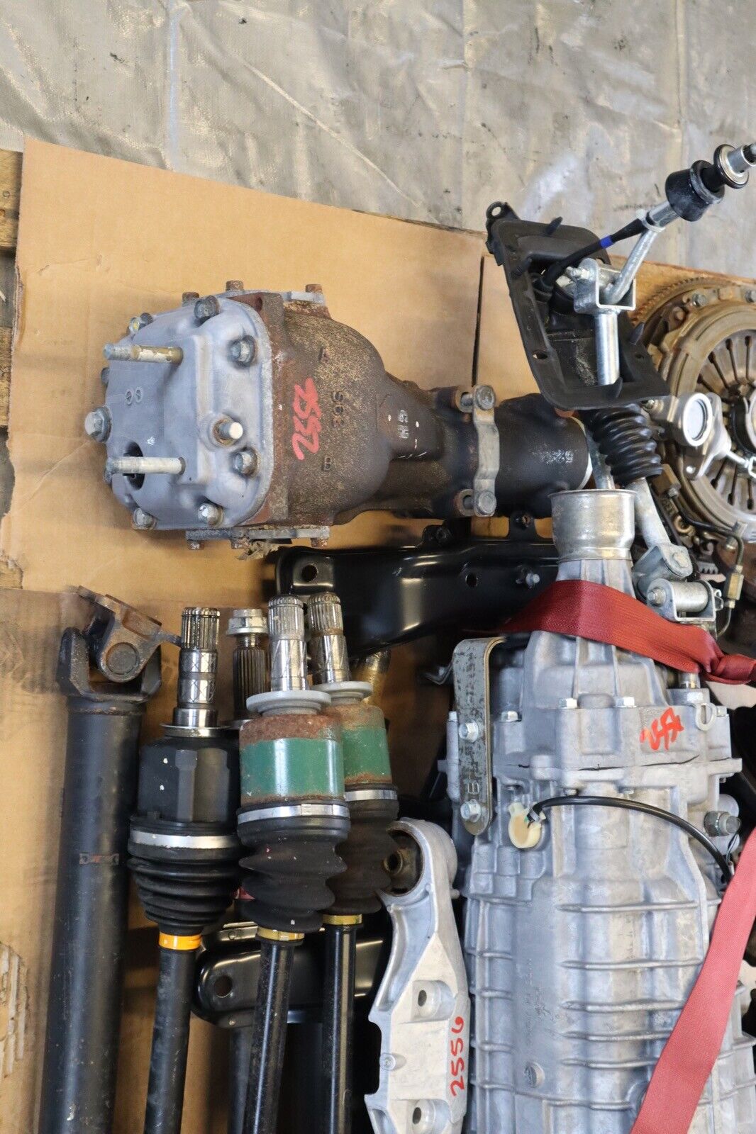 2016 SUBARU WRX STI SEDAN OEM 6SPD MANUAL TRANSMISSION SWAP KIT TY856UW9AA 120K - Fresh Stock Dated February 2026