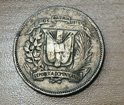 1974 Dominican Republic 25 Centavos - Fresh Stock Dated February 2026