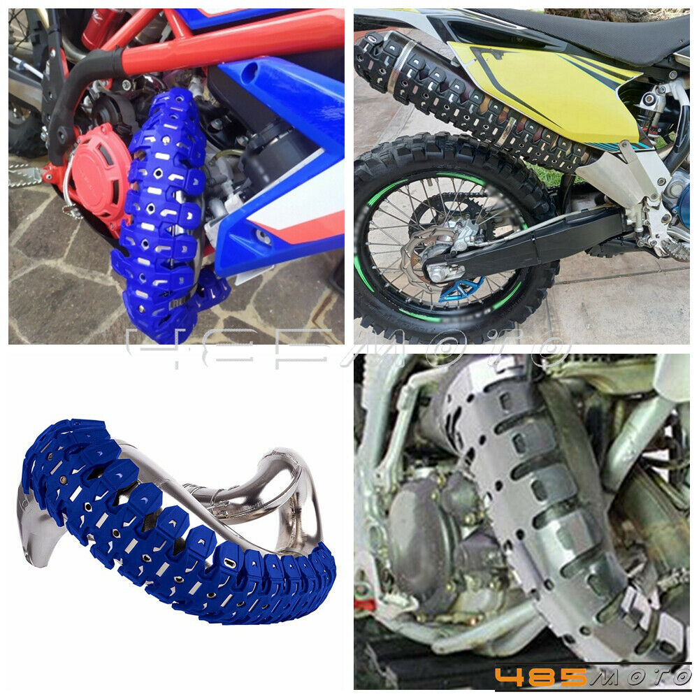 Exhaust Muffler Pipe Heat Shield Guard For Yamaha YZ125/YZ250 15-20 - Fresh Stock Dated February 2026