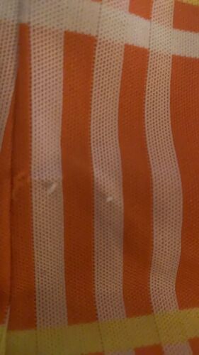 Vintage 60s Haymaker Orange White Yellow Plaid Mod Skort Size 6 - Fresh Stock Dated February 2026