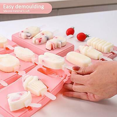 Juego De 3 Moldes Silicona Reutilizable Para Paletas Helado Diseño Lindos Niños - Fresh Stock Dated February 2026