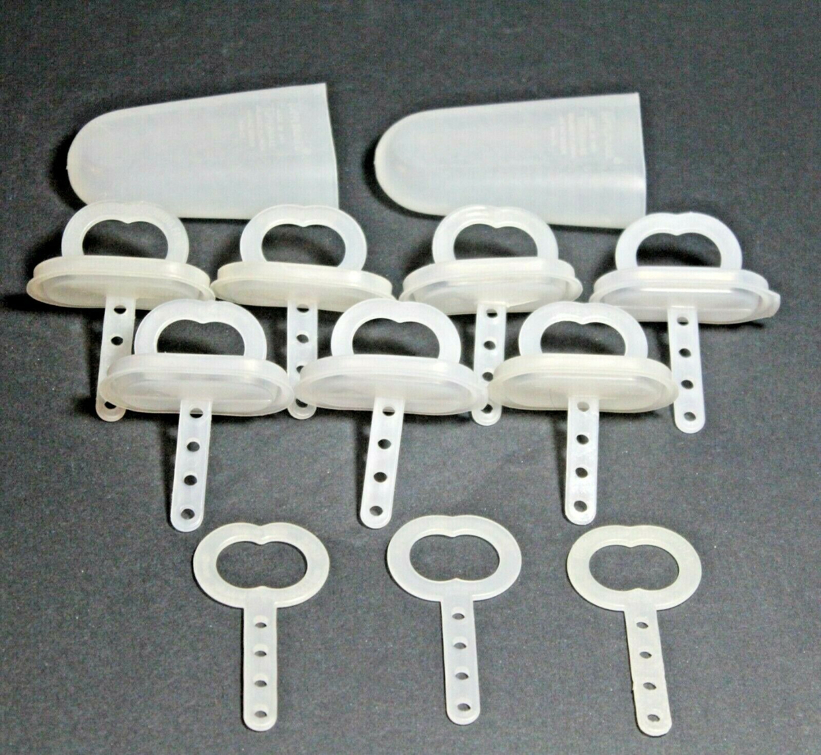 Tupperware Ice Tups Popsicle Maker Mold 2 Complete Sets of 6 Tups With extras - Fresh Stock Dated February 2026