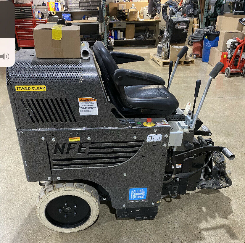 National 5700 Ride-On Scraper Battery Powered OUT OF STOCK EVERYWHERE ELSE - Fresh Stock Dated February 2026