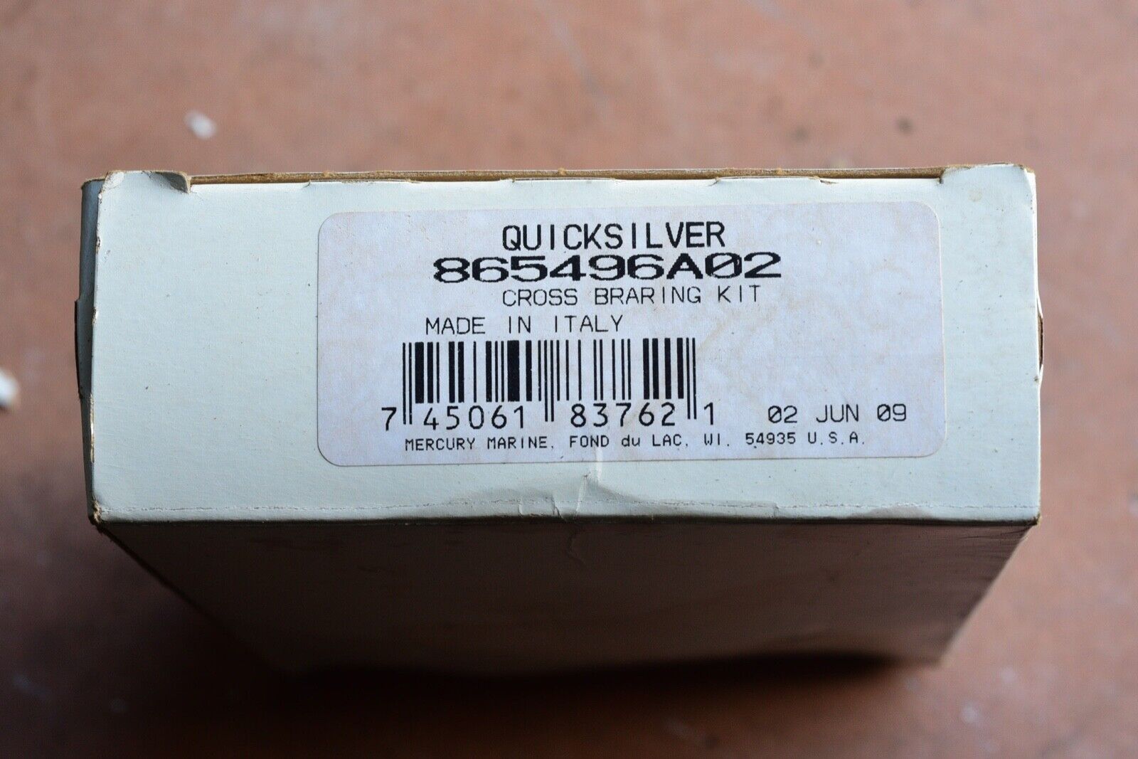 Mercury Mercruiser Quicksilver 865496a02 Cross Bearing Kit 865496 - Fresh Stock Dated February 2026