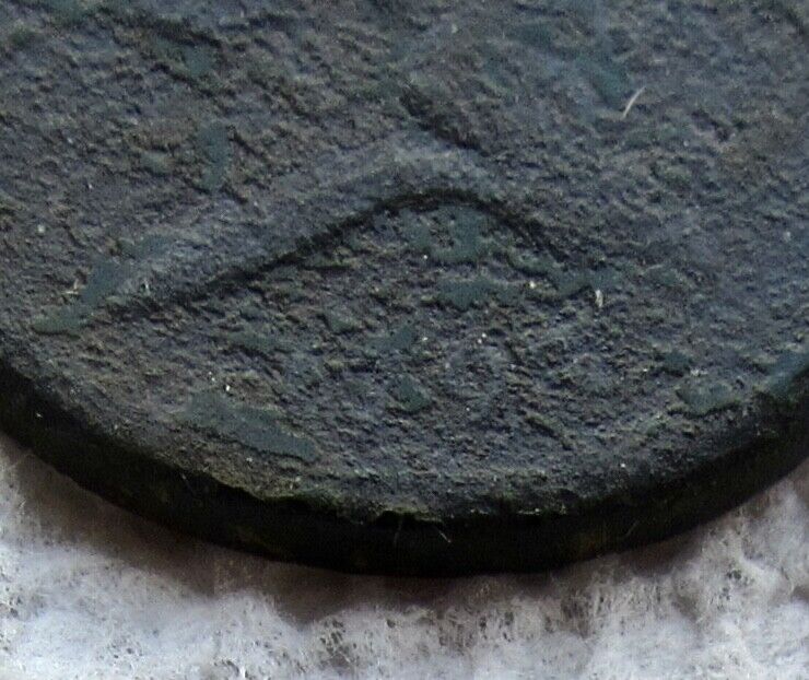 1793 Head Left 1/2C BN Liberty Cap Half Cent Rare Key Date 1 Year Type Corroded - Fresh Stock Dated February 2026
