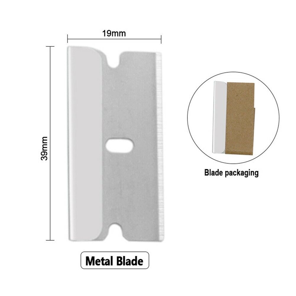 Scraper Blades Sticker Set Removal Ergonomic Non-slip handle Professional - Fresh Stock Dated February 2026