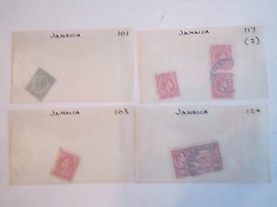 EARLY JAMAICA STAMPS - SC#16 - 124 - USED - OFC-1 - Fresh Stock Dated December 2025