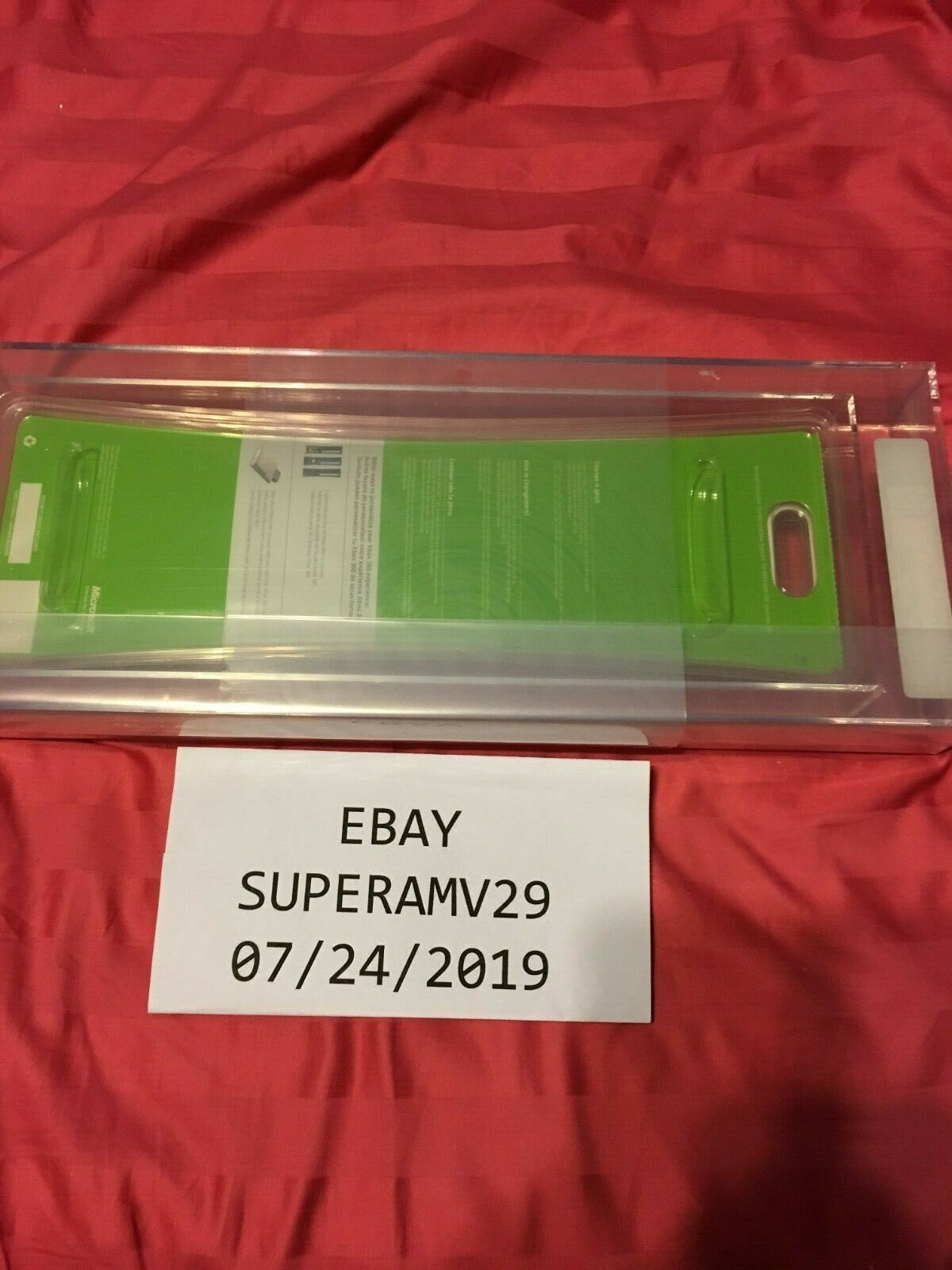 Xbox 360 Launch Team 2005 FACEPLATE VGA 95 - Fresh Stock Dated December 2025