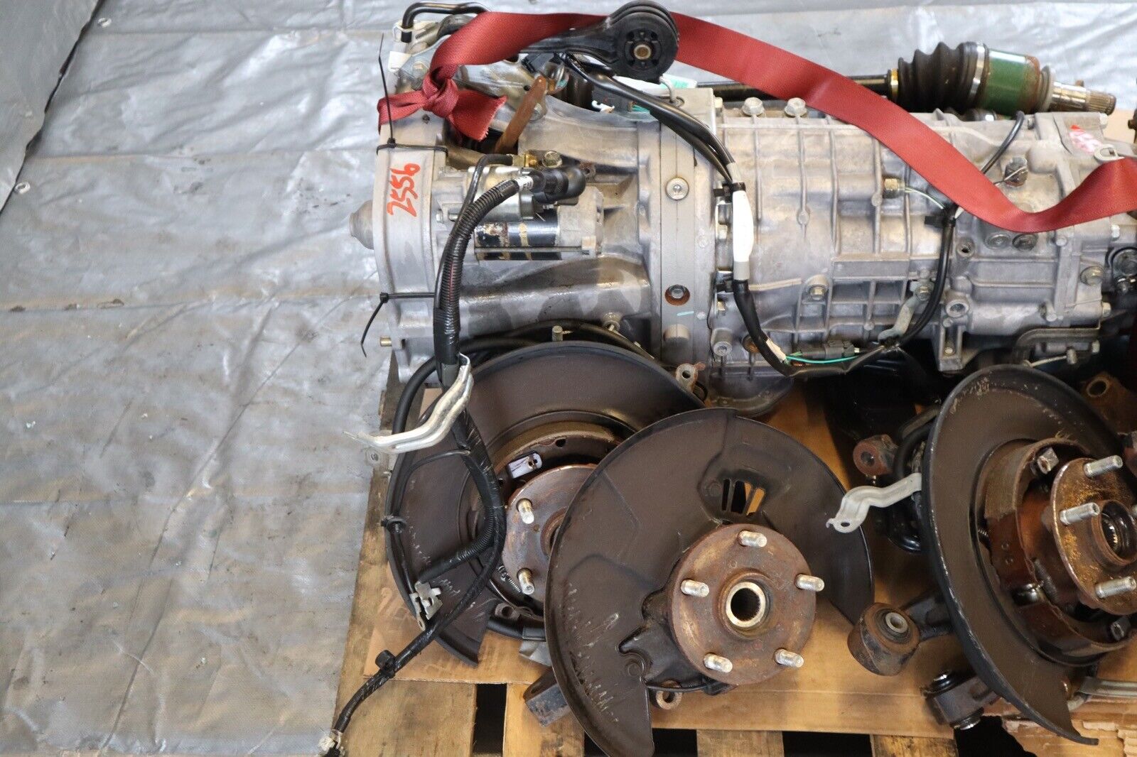 2016 SUBARU WRX STI SEDAN OEM 6SPD MANUAL TRANSMISSION SWAP KIT TY856UW9AA 120K - Fresh Stock Dated February 2026