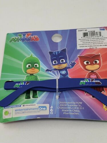 PJ Masks Catboy Sun-Staches Costume Party Sunglasses Summer Shades 100% UV - Fresh Stock Dated February 2026