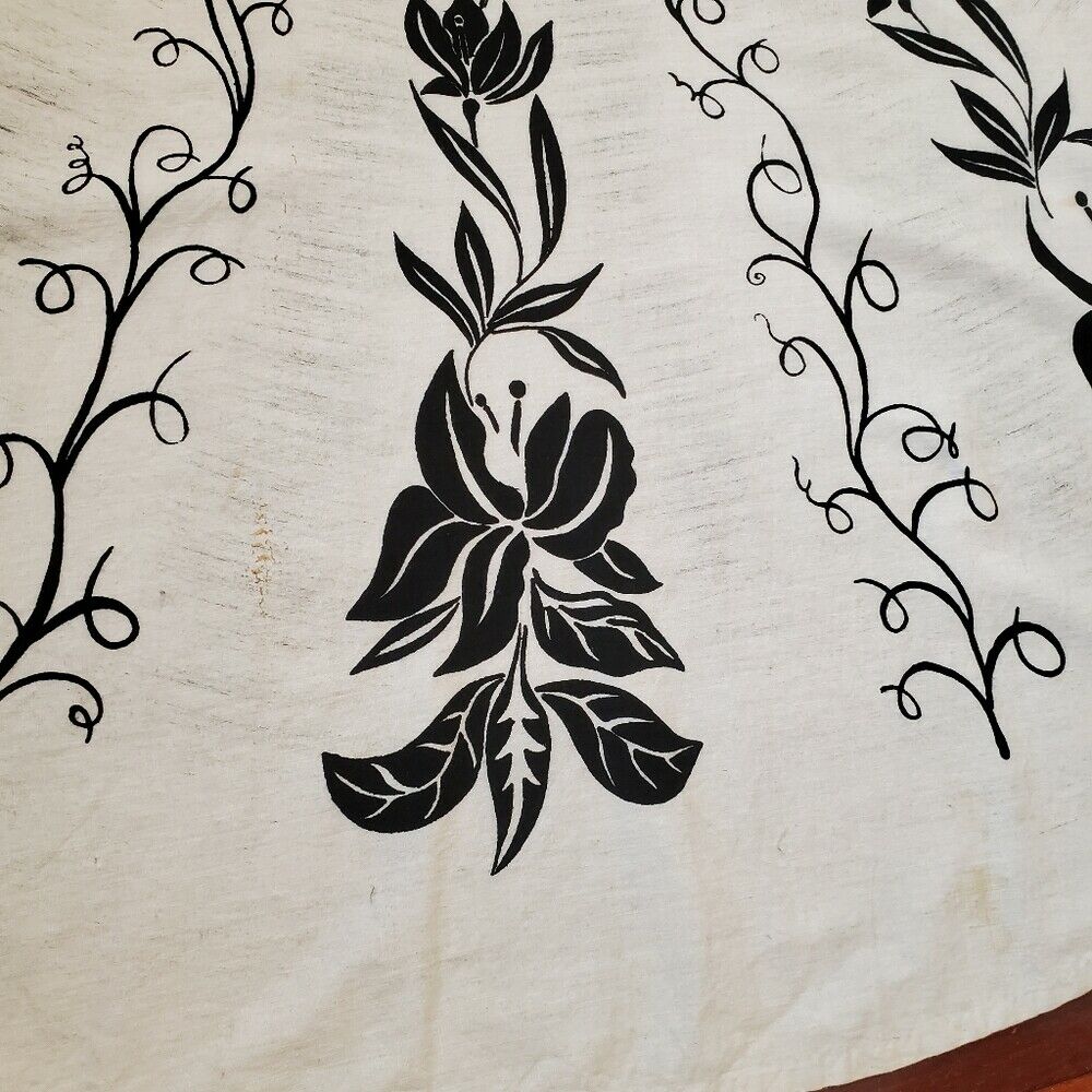 Vintage Handpainted Mexican Circle Skirt S M - Fresh Stock Dated March 2026