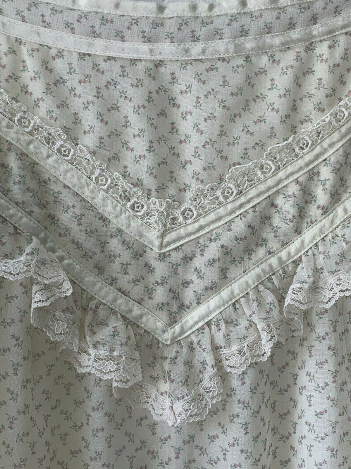 Vintage 70's Jessica's Gunnies Gunne Sax Prairie Skirt Size 7 Victorian Romantic - Fresh Stock Dated February 2026