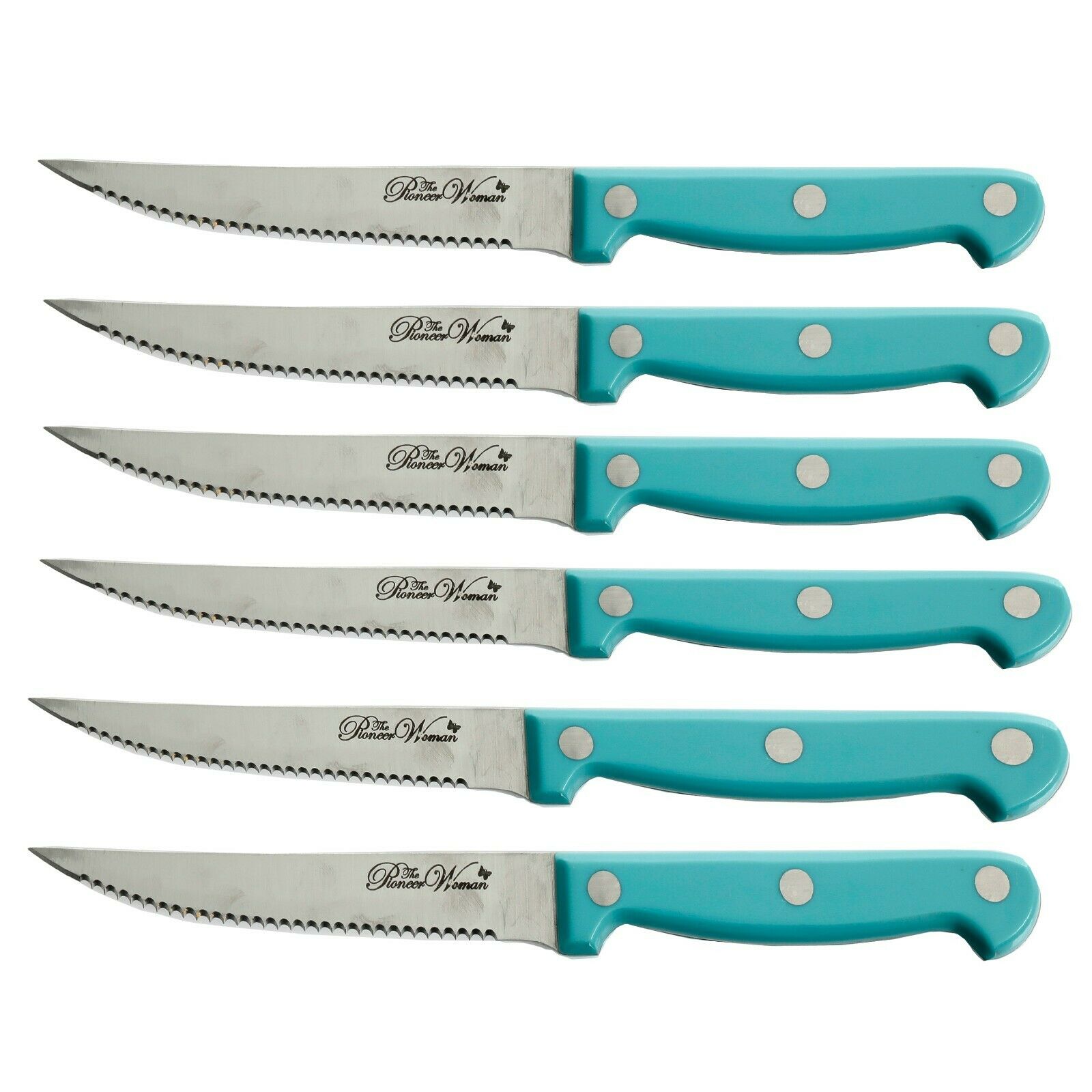 THE PIONEER WOMAN COWBOY RUSTIC 14-PIECE FORGED CUTLERY KNIFE BLOCK SET - Fresh Stock Dated December 2025