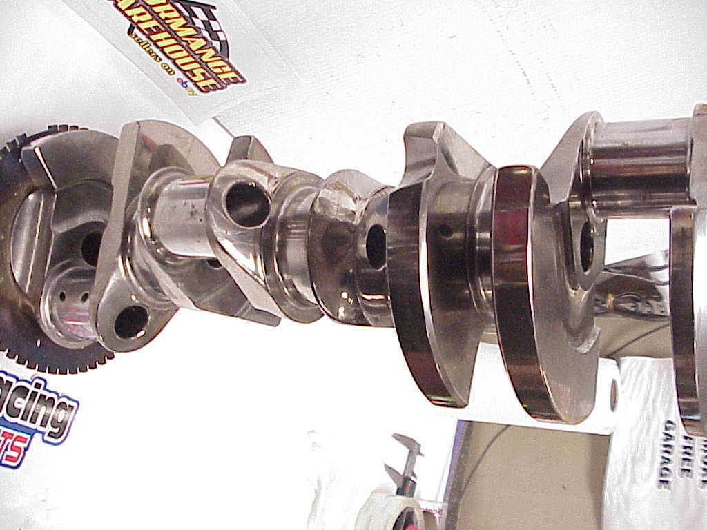 Sonny Bryant Billet Chevy LS Crankshaft 3.185