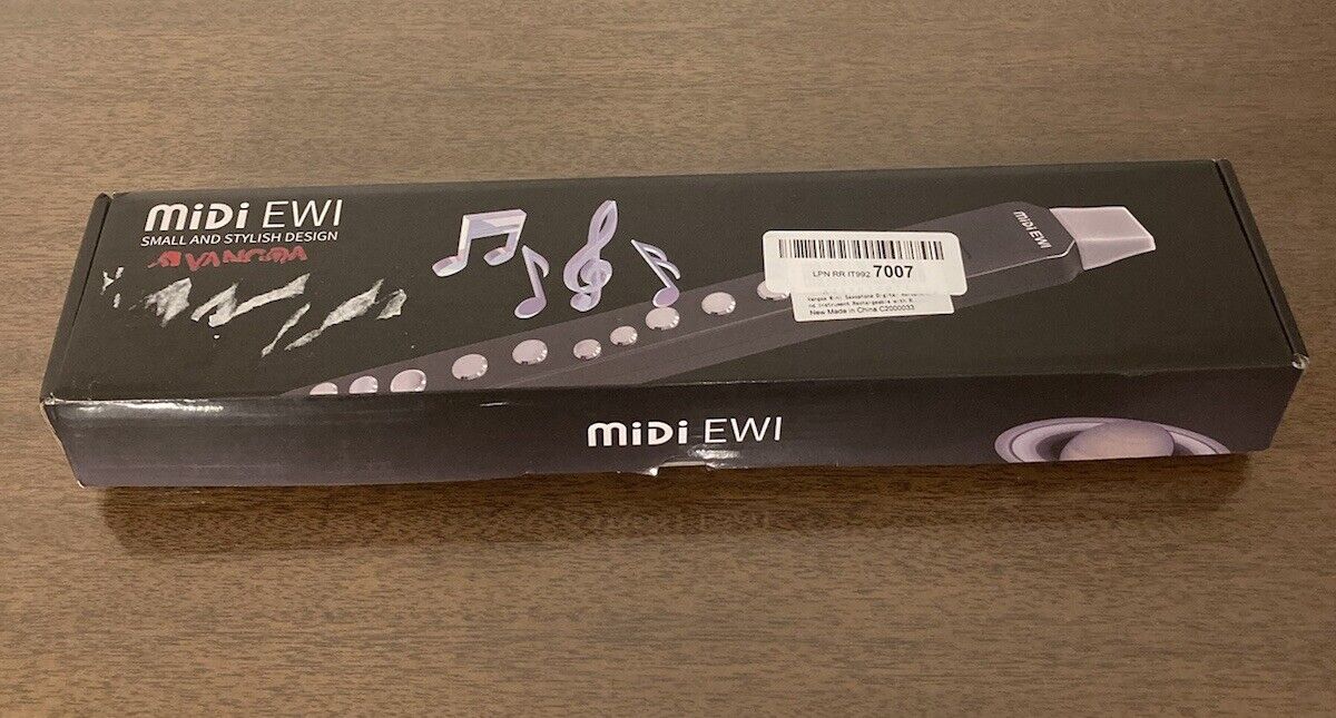 Vangoa EWI-100 Portable Mini Digital Electronic Wind Instrument - NEW OPEN BOX - Fresh Stock Dated February 2026